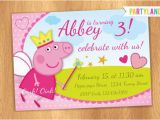 Peppa Pig Birthday Invites the Peppa Pig Birthday Invitations Natalies Invitations