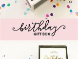 Personal Birthday Gifts for Her Birthday Gift Box Birthday Gift Basket Ideas Personalized