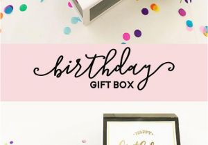 Personal Birthday Gifts for Her Birthday Gift Box Birthday Gift Basket Ideas Personalized