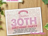 Personalised 18th Birthday Decorations Adult Birthday Invitations Party Invites Personalised 18th