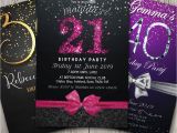 Personalised 18th Birthday Decorations Birthday Invitations Personalised Party Invites 18th 21st