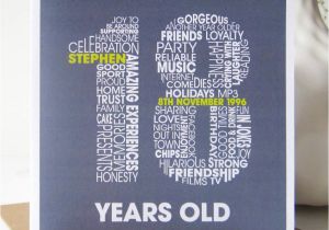 Personalised 18th Birthday Decorations Personalised 18th Birthday Card Cards Birthday