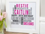 Personalised 18th Birthday Gifts for Her Personalised 18th Birthday Gifts Chatterbox Walls