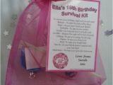Personalised 18th Birthday Gifts for Him 18th Birthday Personalised Gift Survival Bag by