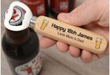Personalised 21st Birthday Presents for Him Personalised 18th 21st 30th 40th Birthday Bottle Opener
