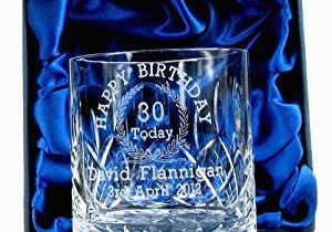 Personalised 30th Birthday Gift Ideas for Him Amazon Com 30th Birthday Whisky Glass for Him