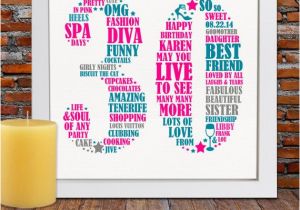 Personalised 30th Birthday Gifts for Him Personalized Birthday Gift 30th Birthday 30th by Blingprints