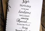 Personalised 30th Birthday Gifts for Husband Larger 30th 40th 50th Birthday Christmas Card Husband