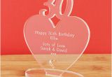 Personalised 30th Birthday Ideas for Him 30th Birthday Personalised Milestone Heart Keepsake Gift
