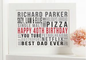 Personalised 40th Birthday Gifts for Him Personalised 40th Birthday Gift Ideas for Him Chatterbox