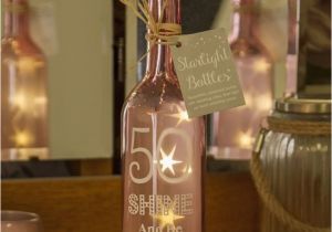 Personalised 50th Birthday Gifts for Him Uk 50th Birthday Starlight Bottle Find Me A Gift