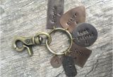 Personalised 50th Birthday Presents for Him Personalized Key Chain 50th Birthday Gift for Him or