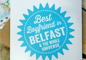 Personalised Birthday Cards for Boyfriend Personalised Best Boyfriend Valentines Birthday Card by