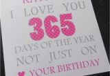 Personalised Birthday Cards for Boyfriend Personalised Birthday Card Any Age Wife Girlfriend Fiancee