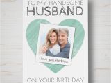 Personalised Birthday Cards for Husband Husband Birthday Card