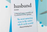 Personalised Birthday Cards for Husband Personalised Dictionary Birthday Card for Husband by A is