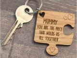 Personalised Birthday Gifts for Him Australia Personalised Wooden Jigsaw Piece Mothers Day Keyring Holds