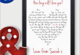 Personalised Birthday Gifts for Husband India How Long Will I Love You Romantic Personalised Birthday