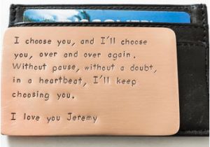 Personalised Birthday Gifts for Husband India Shop Wallet Insert Card On Wanelo