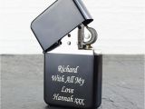 Personalised Birthday Presents for Him Personalised Black Lighter Buy From Prezzybox Com