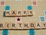 Personalised Scrabble Birthday Cards Scrabble Happy Birthday Card by Tagliatela On Etsy