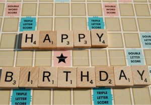 Personalised Scrabble Birthday Cards Scrabble Happy Birthday Card by Tagliatela On Etsy