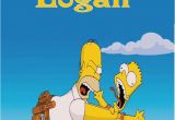 Personalised Simpsons Birthday Cards Personalised the Simpsons Birthday Card