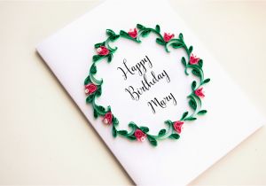 Personalize A Birthday Card Personalized Birthday Card Personalized Happy Birthday Card