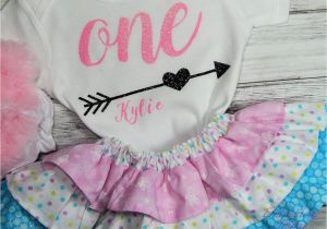 Personalized 1st Birthday Girl Outfits Girls First Birthday Outfit Personalized Girls 1st Birthday