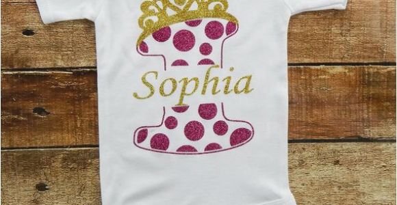 Personalized 1st Birthday Girl Outfits Personalized First Birthday Outfit 1st by Cutiebuttsboutique