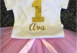 Personalized 1st Birthday Girl Outfits Personalized First Birthday Outfit Girl One by Funmunchkin