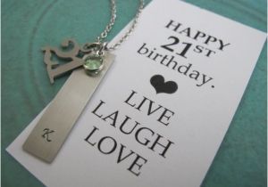 Personalized 21st Birthday Gifts for Her Personalized 21st Birthday Gift for Her Live Laugh Love