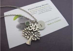Personalized 30th Birthday Gifts for Her 30th 40th 50th Birthday Gift for Her Tree Of Life Charm