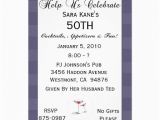 Personalized 50th Birthday Invitations 50th Birthday Party Personalized Invitation Zazzle