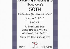 Personalized 50th Birthday Invitations 50th Birthday Party Personalized Invitation Zazzle