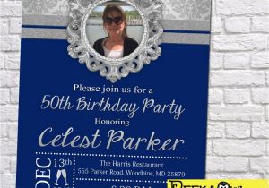 Personalized 50th Birthday Invitations Personalized 50th Birthday Invitations 30th 40th 60th