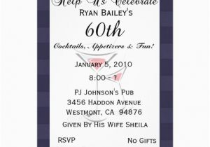 Personalized 60th Birthday Invitations 60th Birthday Party Personalized Invitation 5 Quot X 7