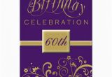 Personalized 60th Birthday Invitations 60th Birthday Party Personalized Invitation 5 Quot X 7