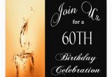 Personalized 60th Birthday Invitations 60th Birthday Party Personalized Invitation Zazzle