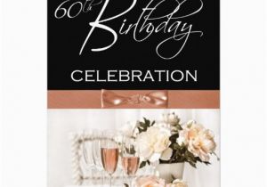 Personalized 60th Birthday Invitations 60th Birthday Party Personalized Invitation Zazzle