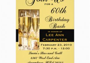 Personalized 60th Birthday Invitations Personalized 60th Birthday Party Invitation 5 Quot X 7