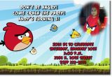 Personalized Angry Birds Birthday Invitations Angry Birds Birthday Invitations Personalized