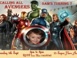 Personalized Avengers Birthday Party Invitations Items Similar to Avengers Birthday Invitation Personalized
