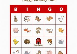 Personalized Birthday Bingo Cards Any themed Bingo Personalized Birthday Party or event Game