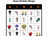 Personalized Birthday Bingo Cards Despicable Me Minions Personalized Birthday Party Game