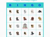 Personalized Birthday Bingo Cards Puppy Birthday Party Game Personalized Bingo Cards Ebay