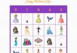 Personalized Birthday Bingo Cards sofia the First Disney Personalized Bingo Cards Birthday