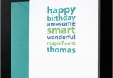 Personalized Birthday Cards for Him Add A Name Personalized Birthday Card for Him Boy by Allotria