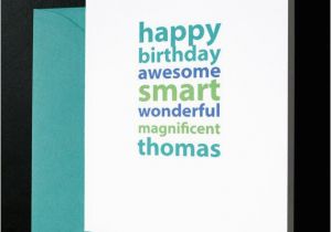 Personalized Birthday Cards for Him Add A Name Personalized Birthday Card for Him Boy by Allotria