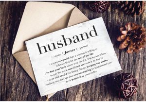Personalized Birthday Cards for Husband Personalized Greeting Card Funny Valentine Card Husband